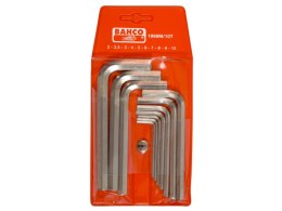 ZESTAW KLUCZY IMBUSOWYCH 10CZ. 2-10 MM