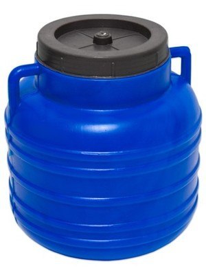 BECZKA PLASTIKOWA 23L OKRĄGŁA
