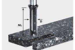 FREZ DO WPUSTÓW Z WYMIENNYMI PŁYTKAMI HW S12 D14/45 WM