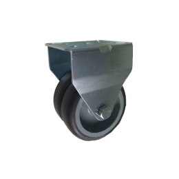 KOŁO MEBLOWE TANDEM TWORZYWO+GUMA 75MM OBUDOWA STAŁA M73T2