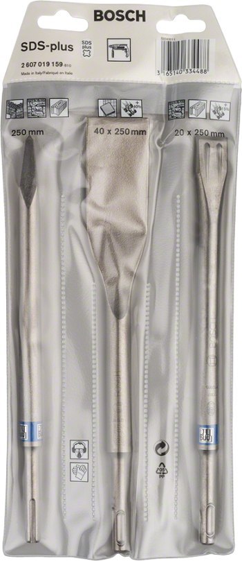 KOMPLET DŁUT SDS PLUS 3SZT.