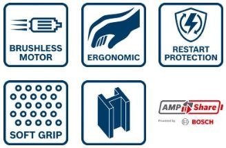 SZLIFIERKA KĄTOWA AKUMULATOROWA GWS 180-LI 0*AH BOX