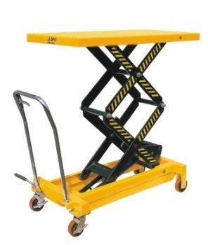 WÓZEK PLATFORMOWY PODNOŚNIK 700KG L-1220MM B-610MMH-1500MM