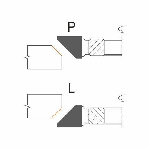 FREZ KĄTOWY JEDNOSTRONNY 120*30*15/4Z PRAWY