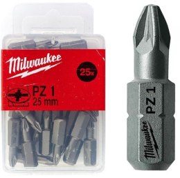BIT, GROT, KOŃCÓWKA PZ1 25MM 25 SZT.