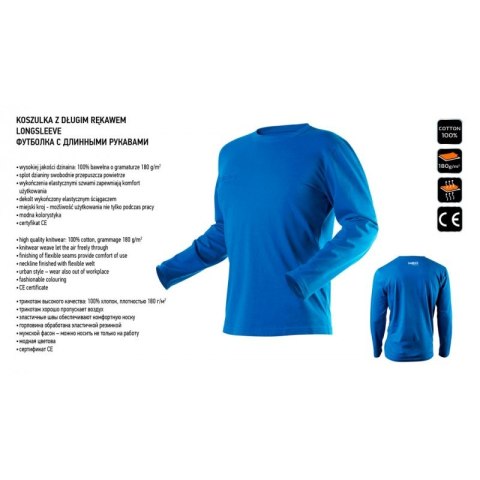 KOSZULKA Z DŁUGIM RĘKAWEM HD+, ROZMIAR XXL