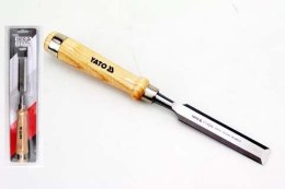 DŁUTO CR-V 25MM Z DREWNIANĄ RĄCZKĄ