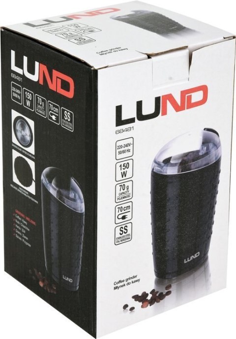 MŁYNEK DO KAWY 150W , CZARNY