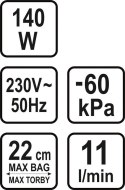 PAKOWARKA PRÓŻNIOWA DO ŻYWNOŚCI 140W