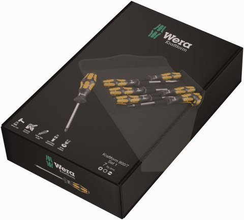 ZESTAW WKRĘTAKÓW KRAFTFORM 7 CZĘŚCI