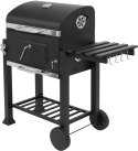 GRILL WĘGLOWY DELUXE, RUSZT 57*37CM