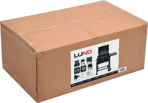 GRILL WĘGLOWY DELUXE, RUSZT 57*37CM