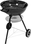 GRILL WĘGLOWY OKRĄGŁY Z POKRYWĄ 41CM