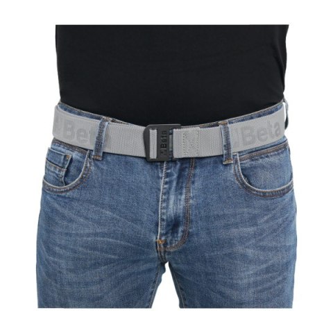 PASEK TEKSTYLNY DO SPODNI Z METALOWĄ KLAMRĄ 120CM