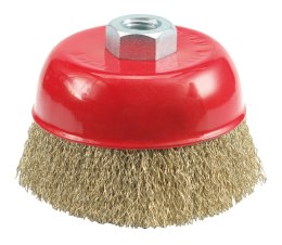 SZCZOTKA DOCZOŁOWA 75 MM, DRUT KARBOWANY