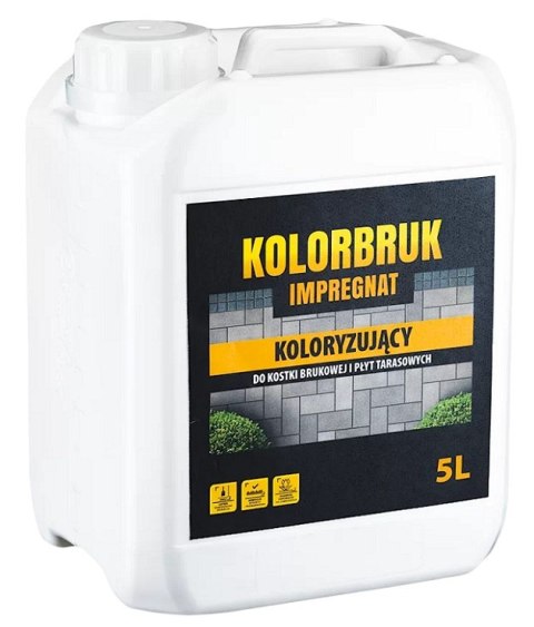 KOLORBRUK IMPREGNAT KOLORYZUJACY DO KOSTKI BRUK.ANTRACYT 5L