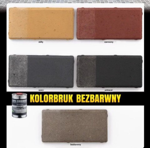 KOLORBRUK IMPREGNAT KOLORYZUJACY DO KOSTKI BRUK.SZARY 1L