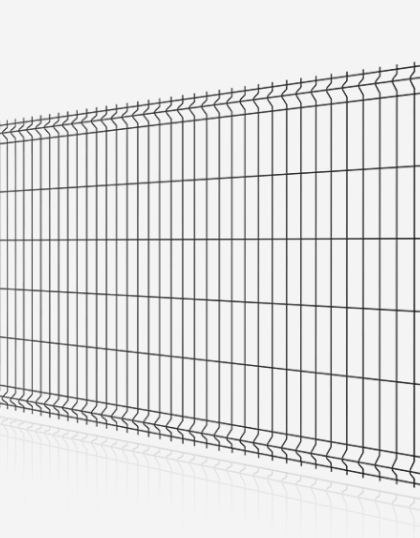 PANEL OGRODZENIOWY 2500*1230MM 2W/H*3.2MM CZARNY