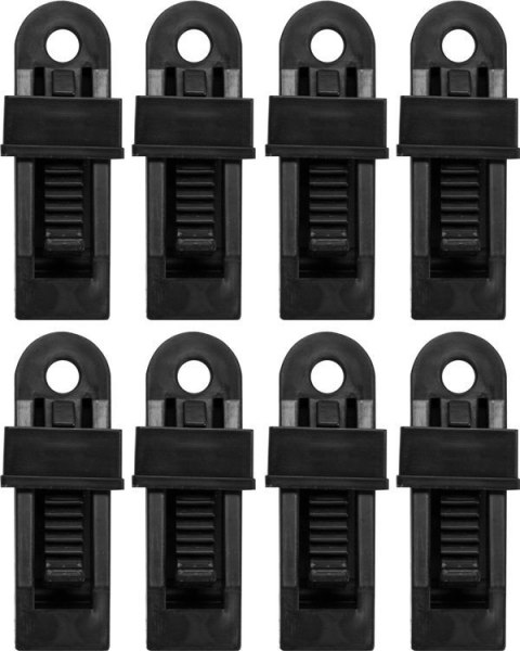 UCHWYT ZACISKOWY DO MOCOWANIA PLANDEK. KPL.8/SZT