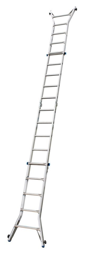 DRABINA ALUMINIOWA PRZEG. TELESKOPOWA STABILO 4X5 SZCZEBLI