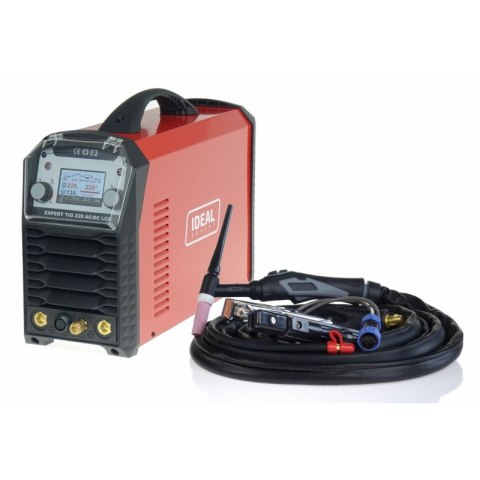 SPAWARKA INWERTOROWA EXPERT TIG 220 AC/DC PULSE LCD + TIG