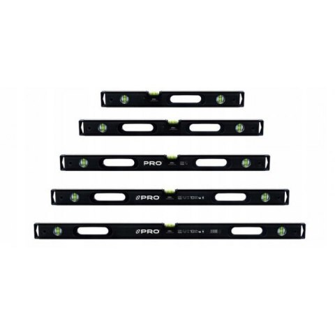 POZIOMICA MALOWANA CZARNA FREZ Z UCHWYTEM HD SERIA 900 180CM