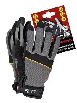 RĘKAWICE WZMOCNIONE OCHRONNE HERCULES ROZMIAR L