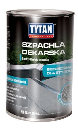 SZPACHLA DEKARSKA TYTAN 1KG CZARNA