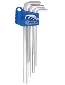 KOMPLET KLUCZY IMBUSOWYCH ''HEX'' TYP L 1.5-10MM EXTRA DŁUGI