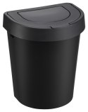 POJEMNIK NA ODPADY SEATTLE SWING BIN 10L. CZARNY