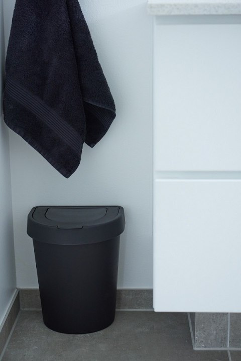 POJEMNIK NA ODPADY SEATTLE SWING BIN 10L. CZARNY