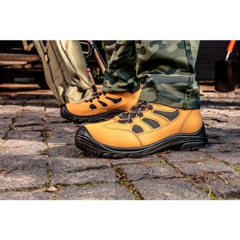 TRZEWIKI ROBOCZE S3 SRC, NUBUK, BEZ METALU ROZMIAR 46