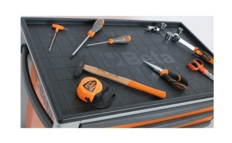 WÓZEK NARZĘDZIOWY Z 5 SZUFLADAMI SZARY. C24S