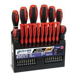 ZESTAW WKRETAKÓW I BITÓW 36 SZT.