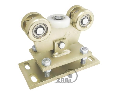 WÓZEK WAHLIWY Z REGULACJĄ 5 ROLEK MET.FI52/PR.60 WR-5M-60