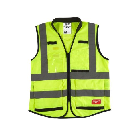 KAMIZELKA ODBLASKOWA PREMIUM ŻÓŁTA 2XL/3XL