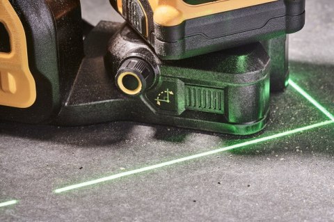 LASER LINIOWY 3-PŁASZCZYZNOWY 12/18V ZIELONA WIĄZKA XR 0*AH