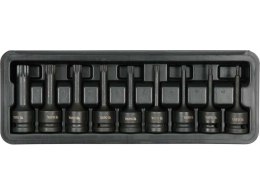 ZESTAW UDAROWYCH KLUCZY TRZPIENIOWYCH 1/2'' SPLINE 9 CZĘŚCI