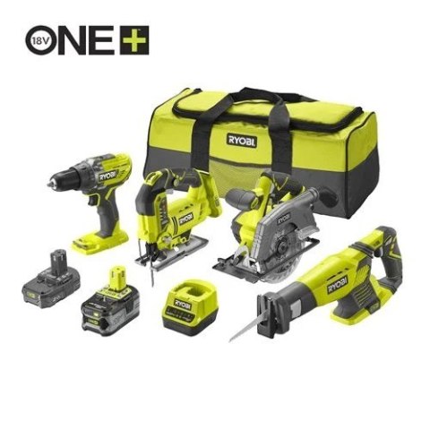 ZESTAW ELEKTRONARZĘDZI AKUM. RKC184C-242S 18V 1*2.0AH 1*4.0A