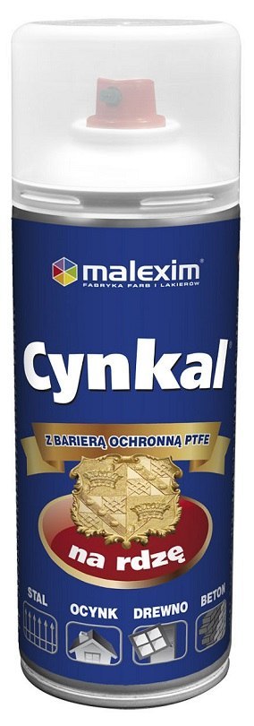AEROZOL CYNKAL 0.4L CZARNY 9005