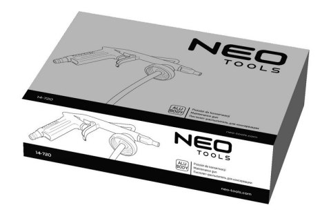 PISTOLET PNEUMATYCZNY DO KONSERWACJI