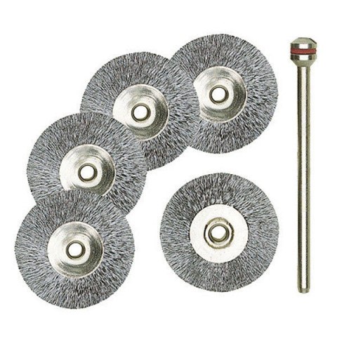 SZCZOTKI DRUCIANE 22MM, 5SZT.