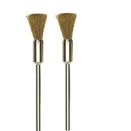 SZCZOTKI DRUCIANE 8MM PĘDZLOWE MOSIĄDZ 2 SZT.
