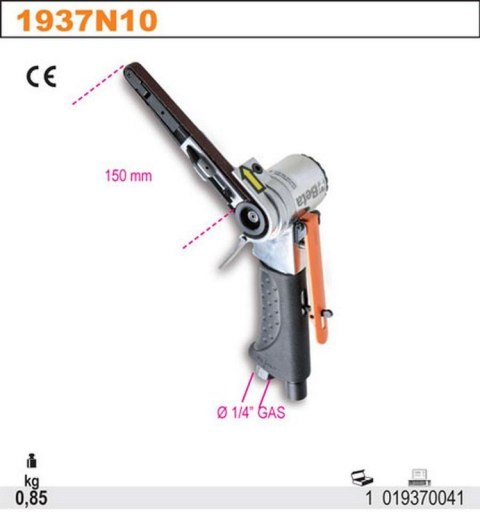 SZLIFIERKA TAŚMOWA PNEUMATYCZNA 10*330MM