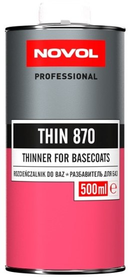 ROZCIEŃCZALNIK DO BAZ THIN 870 0.5L